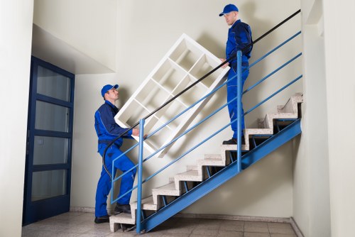 Preparing furniture for safe transport during a move in Elephant and Castle