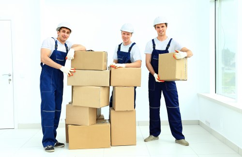 Inclusive local moving service page displayed on a screen