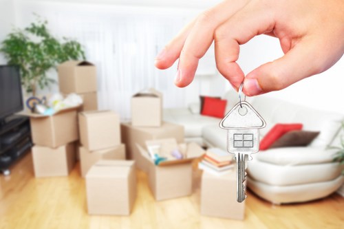 Home removals service handling apartment relocation in Elephant and Castle