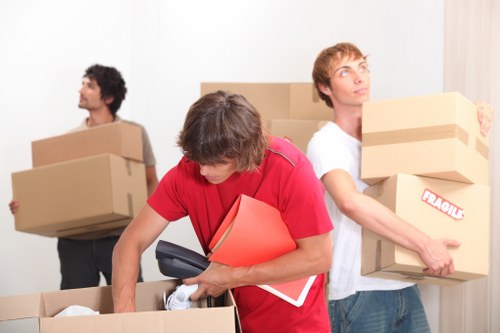 Professional packing and loading during furniture removals in Elephant and Castle
